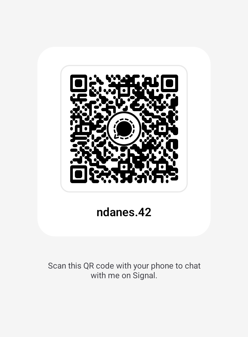 Signal QR